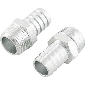 Espigão rosca macho de 3/4" NPT com escama de 3/4" cartela com 2 peças VONDER