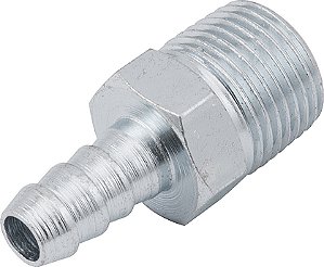 Espigão rosca macho de 3/8" NPT com escama de 5/16" caixa com 40 peças VONDER