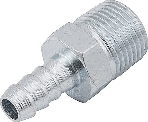 Espigão rosca macho de 3/8" NPT com escama de 5/16" cartela com 2 peças VONDER