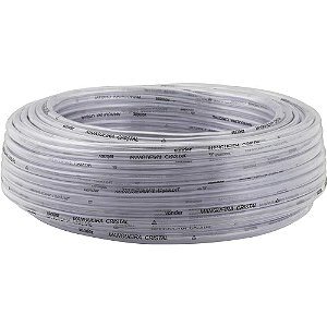 Mangueira cristal 5/16" x 0,8mm rolo 50m VONDER