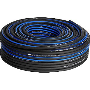 Mangueira para ar/água 300 lbf/pol² 1/4" - 6,3mm rolo com 100 metros NOVE54