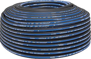 Mangueira para ar/água 300 lbf/pol² 5/8" - 15,8mm rolo com 100 metros VONDER