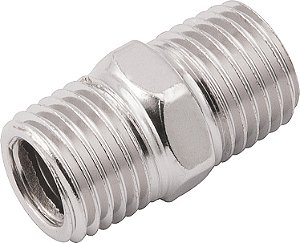Adaptador duplo 1/4" macho x 1/4" macho VONDER