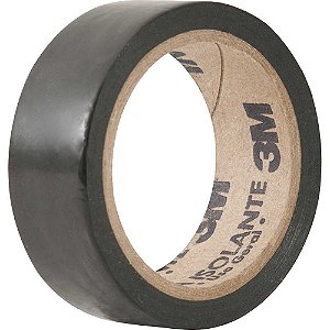 Fita isolante 18,0mm x 5m preta Imperial SLIM HB004237556 3M - 10 unidades