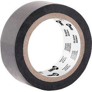Fita isolante 19,0mm x 20m preta NOVE54 - 10 unidades