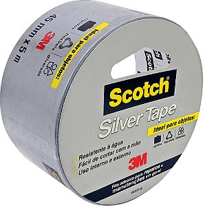 Fita silver tape 45mm x 5m Scotch™ HB004557912 3M