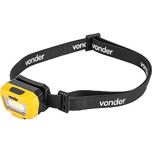 Lanterna de LED para cabeça recarregável LED COB LCV 200 VONDER