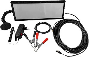 Luminária com 2 LED'S 35cm x 13cm VIX