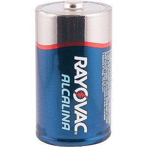 Pilha alcalina grande (D) 2 peças 20220 RAYOVAC