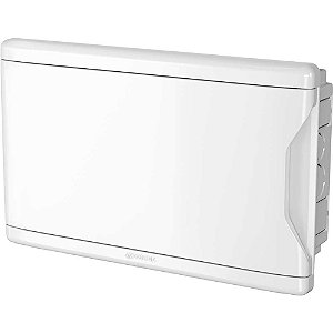Quadro de distribuição de embutir sem barramento N/T 12D/9N 1272 KRONA