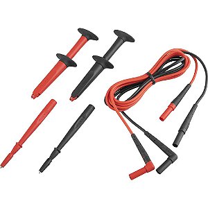 Pontas de prova para alicates amperímetro e multímetros CAT III - 1000V CAT IV - 600V KIT TL223 2003633 FLUKE