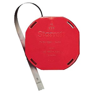 Calibrador de folga 0,03mm em rolo com 7,6 metros em estojo rebobinador Série 666 STARRETT