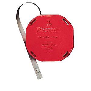 Calibrador de folga 0,15mm em rolo com 7,6 metros em estojo rebobinador Série 666 STARRETT