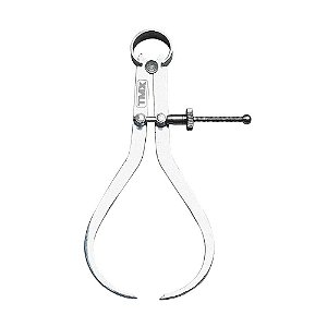 Compasso externo 6" com parafuso e mola para ajuste fino CE150 TMX