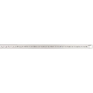 Escala de aço inox 1.000mm rígida VONDER