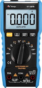 Multímetro digital CAT III 600V ET-1507B MINIPA