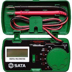 Multímetro digital de bolso CAT II STDY03001 SATA