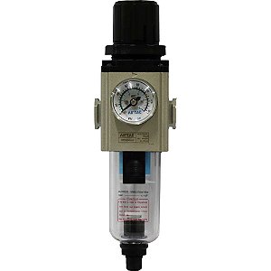 Filtro regulador 1/4" rosca NPT 145 lbf/pol² série 200 GTFR20008SWT PUMA
