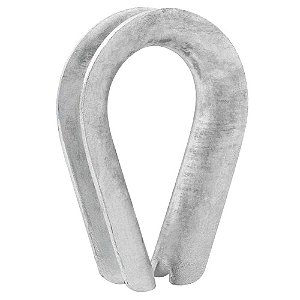 Anilha/sapatilho para cabo de aço 15,90mm - 5/8" VONDER