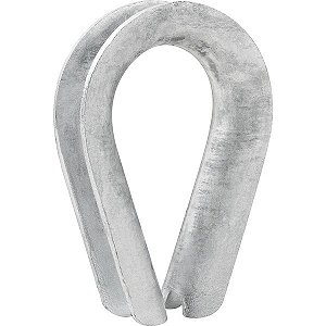 Anilha/sapatilho para cabo de aço 15,90mm - 5/8" VONDER PLUS