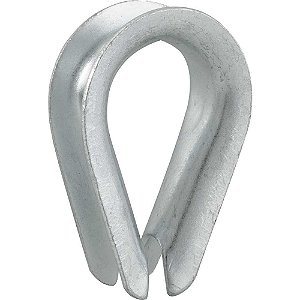 Anilha/sapatilho para cabo de aço 19,1mm - 3/4" NOVE54