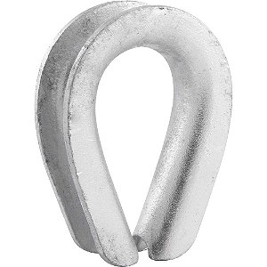 Anilha/sapatilho para cabo de aço 19,10mm - 3/4" VONDER PLUS