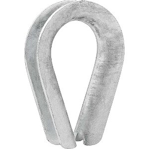 Anilha/sapatilho para cabo de aço 34,90mm - 1.3/8" VONDER PLUS