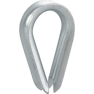 Anilha/sapatilho para cabo de aço 7,94mm - 5/16" NOVE54