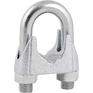Clips para cabo de aço 1.1/8" - 28,60mm 50 peças VONDER