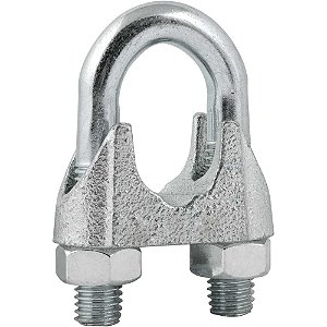Clips para cabo de aço 3/4" - 19,10mm pacote com 1 peça VONDER