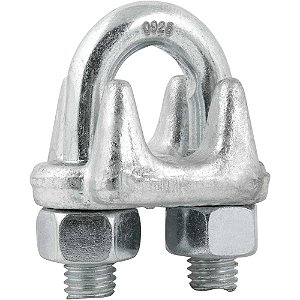 Clips para cabo de aço 3/4" - 19,10mm pesado encartelado VONDER PLUS