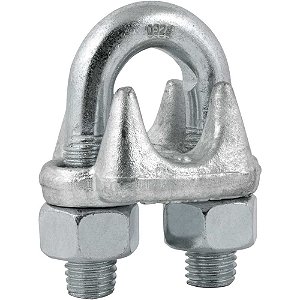 Clips para cabo de aço 7/8" - 22,20mm pesado encartelado VONDER PLUS