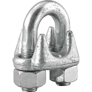 Clips para cabo de aço 7/8" - 22,20mm pesado VONDER PLUS