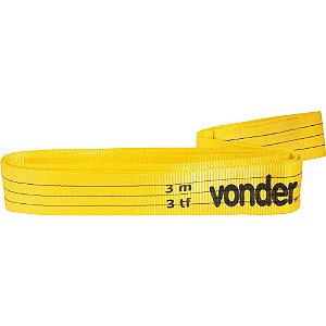 Cinta plana sem fim (tipo anel) para elevação de cargas 7:1 3,0m 3 tf VONDER