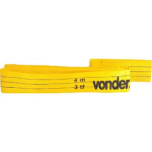Cinta plana sem fim (tipo anel) para elevação de cargas 7:1 4,0m 3 tf VONDER