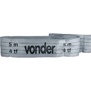 Cinta plana sem fim (tipo anel) para elevação de cargas 7:1 5,0m 4 tf VONDER