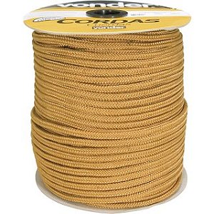 Corda caminhoneiro trançada 12mm x 111m ouro VONDER