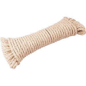 Corda de sisal 8mm x 15m 3 pernas VONDER