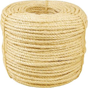 Corda de sisal 8mm x 220m 3 pernas VONDER