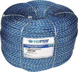 Corda monofilamento trançada azul 10mm x 376m Pesca RIOMAR