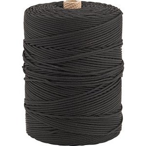 Corda multifilamento trançada 2,5mm x 372m preta VONDER