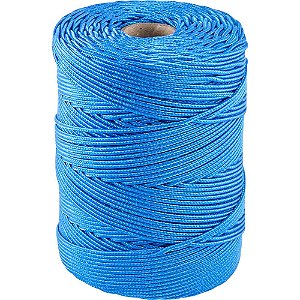 Corda multifilamento trançada 3,0mm x 277m azul VONDER