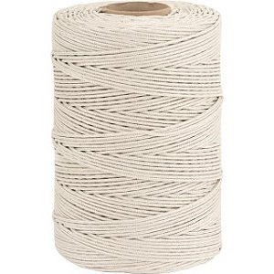 Corda multifilamento trançada 4mm x 405m branca VONDER
