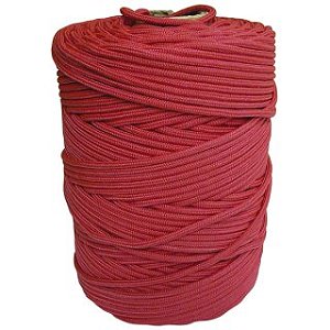 Corda multifilamento trançada 4,0mm x 400m vermelha VONDER