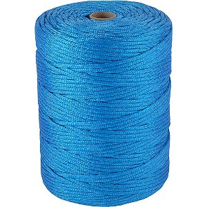 Corda multifilamento trançada 5,0mm x 356m azul VONDER