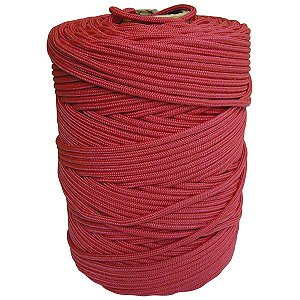 Corda multifilamento trançada 5,0mm x 356m vermelha VONDER