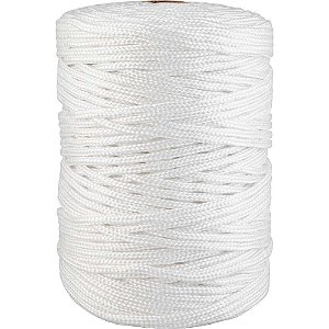 Corda multifilamento trançada 6,0mm x 191m branca VONDER