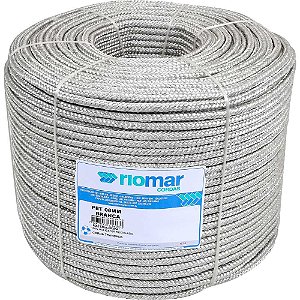 Corda multifilamento trançada branca 8mm x 378m 45208061 RIOMAR