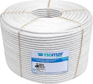 Corda multifilamento trançada branca 8mm x 382m 43208061 RIOMAR