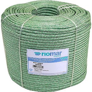 Corda multifilamento trançada verde 8mm x 378m 45208031 RIOMAR